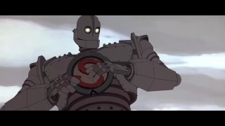 The iron giant was misunderstood that he was a weapon who could attack other