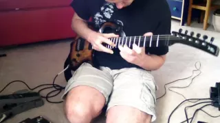 Hey Joe - Improvised finger style guitar solo over Satriani style backing