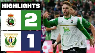 Highlights Real Racing Club vs CD Leganés (2-1)