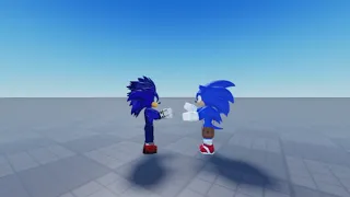 sonic VS Sonic Gamer(Sonic Showdown)