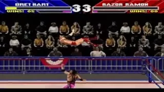 WWF Wrestlemania The Arcade Game SNES | WWF World Title Bret Hart