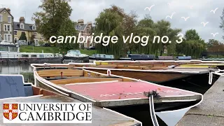 settling back into uni life | cambridge vlog 3