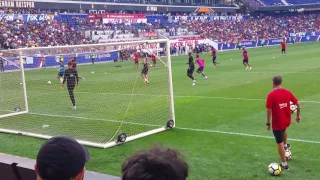 Messi skills-FC Barcelona at Red Bull Arena Nj