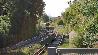 Island Line Class 484 approaching Sandown.