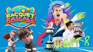LIVE I De Minaur v Rublev | AO Racquet Rascals Night 8 | Australian Open 2024