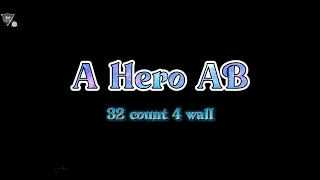 [라인댄스] A Hero AB / 어 히어로 에이비 라인댄스