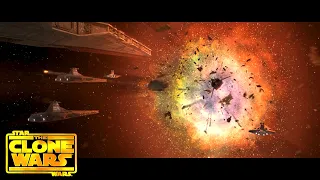 The Rhydonium Explosion [4K HDR] - Star Wars: The Clone Wars