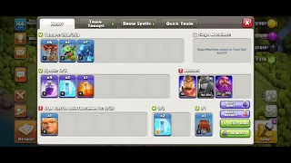 cc seige machine glitch in coc😭