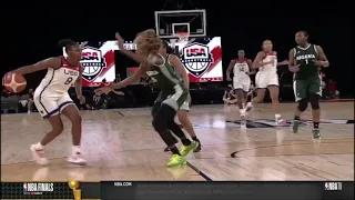 Chelsea Gray With The Sick Moves, Crosses Defender & Hits The Smooth Jumper. #USABWNT #Olympics #USA