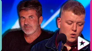 Nervous Singer Proves Simon WRONG and Gets A GOLDEN BUZZER on Britain's Got Talent!