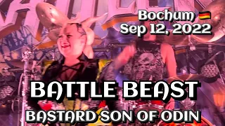 Battle Beast - Bastard Son Of Odin @Bochum🇩🇪 September 12, 2022 LIVE HDR 4K