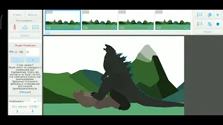 Godzilla 2014 Vs Kong 2021 stick nodes animation.