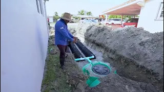 SEPTIC SYSTEM INSTALLATION STEP BY STEP / INSTALACION DE CAMPO DE DRENAJE DE TANQUE SEPTICO