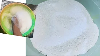 How to make powder detergent with only 4 ingredients 😘🥰
