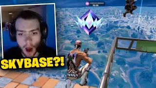 Mongraal and MrSavage Attempt *IMPOSSIBLE SKYBASE* in UNREAL DUOS