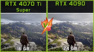 RTX 4070 Ti Suoer vs RTX 4090 - FHD, QHD, UHD 4K