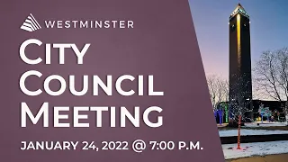 City Of Westminster City Council Meeting