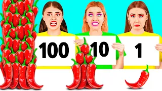 100 Слоев еды Челлендж | Смешные моменты от Craft4Fun Challenge