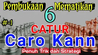 DEADLY CHESS OPENING Caro Kann 6 Best Variants ever played..!
