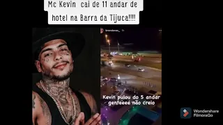 MC KEVIN CAI DO 11° ANDAR DE UM PREDIO NA BARRA DA TIJUCA NO RJ E ACABA DE FALECER