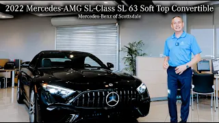 First Look - The 2022 Mercedes-Benz SL-Class AMG® SL 63 Soft Top Convertible