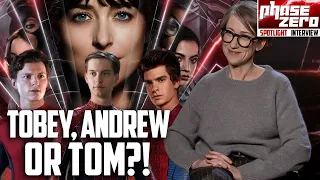 Tobey, Andrew, or Tom?! Director S.J. Clarkson On WHICH Spider-Man exists in Madame Web!