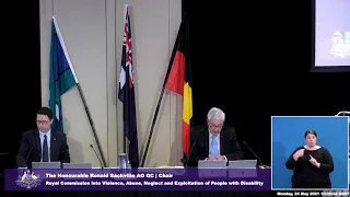 Public hearing 13: Disability services (a Case Study), Sydney - Day 1