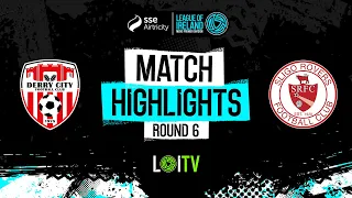 SSE Airtricity Men's Premier Division Round 6 | Derry City 1-1 Sligo Rovers | Highlights