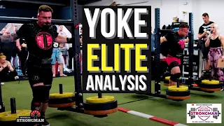 Yoke (Advanced Cues) - Elite Critical Analysis Reacting To Britain's Strongest Man U80kg 2022