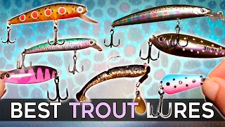 BEST Trout Lures & Soft Plastics | Technique, Cost, Colours & Sizes