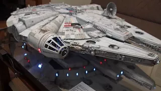 DeAGOSTINI Build Star Wars Millennium Falcon complete !(Auto Demo mode)