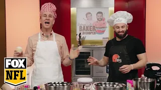 Baking with Baker Mayfield and Cooper Manning | MANNING HOUR