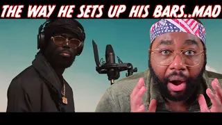 American REACTS to Ghetts - Fire in the Booth pt3 / Fire in the Desert