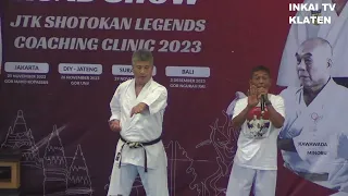 Coaching Clinic-Inkai Road Show-Grand Master Shotokan Legend JTK. GOR UNY Yogyakarta.