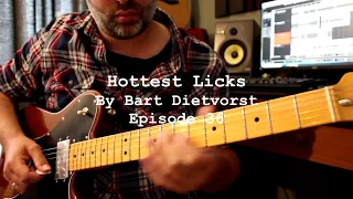 Hottest Licks 36 (with TABS) - pentatonic groups of 5 notes