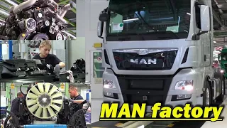 MAN - Truck manufacturing plant in Germany.