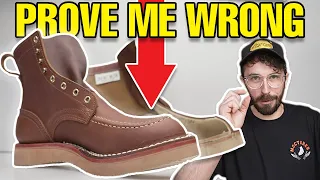 Nicks Boots Just Made The Best Moc Toe In The World - (CUT IN HALF)