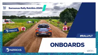 LARC - Samsonas Rally Rokiskis 2020: Onboards of 17 drivers