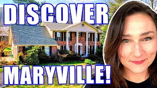 DISCOVERING Living in Maryville TN Tour | Moving to Maryville Tennessee | Maryville TN Homes |