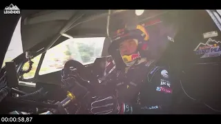 ONBOARD 208 T16 -LOEB-Montée des Légendes 2018 -  Peugeot 208 Pikes Peak -Col de La Faucille