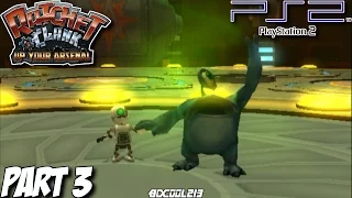 Ratchet and Clank: Up Your Arsenal Gameplay Walkthrough Part 3 - Annihilation Nation - PS2 Lets Play