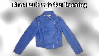 Leather jackets burning 5