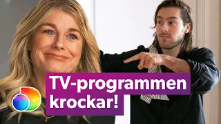 Wahlgrens värld | Pernillas och Benjamins TV-inspelningar krockar med varandra | discovery+ Sverige