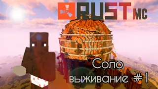 Соло выживание #1  Rustmc