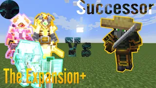 Successor Updated Vs The Expansion+ | Minecraft Bedrock Edition Battle