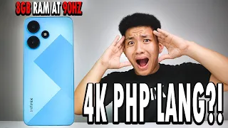 BEST 4K PHP IN 2023?! 8GB RAM, 90HZ AT 18W FAST CHARGE NA!