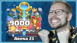 😎 END OF CLASH ROYALE! BEST 9000 TROPHIES PUSH