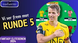 Runde 5 Fantasy Eliteserien 2024 || Mitt lag til GW5 i Eliteserien Fantasy