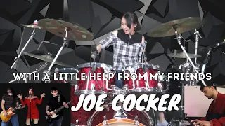 Joe Cocker - With A Little Help From My Friends - The Beatles | cover by Kalonica Nicx, Andrei &pals