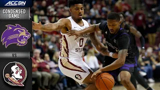 Western Carolina vs. Florida State Condensed Game | ACC Men's Basketball 2019-20